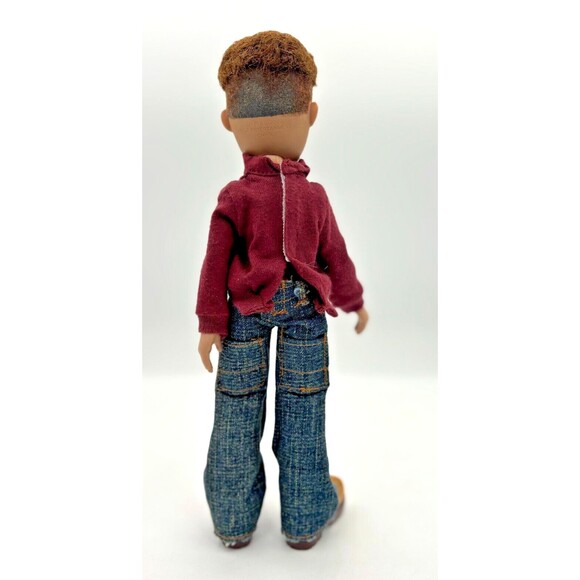2002 Bratz Boyz New Fashions Dylan Doll Dressed Zip Up Shirt Jeans & Boots EUC - Picture 4 of 16